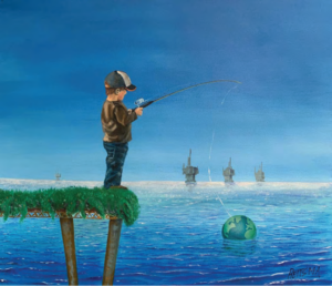 Young Earthling Angler