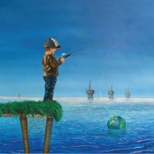 Young Earthling Angler